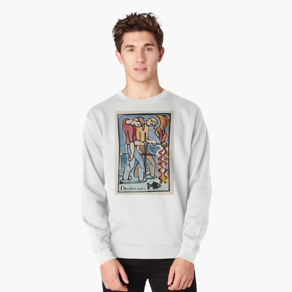 Item preview, Pullover Sweatshirt designed and sold by DeepikaMisra.
