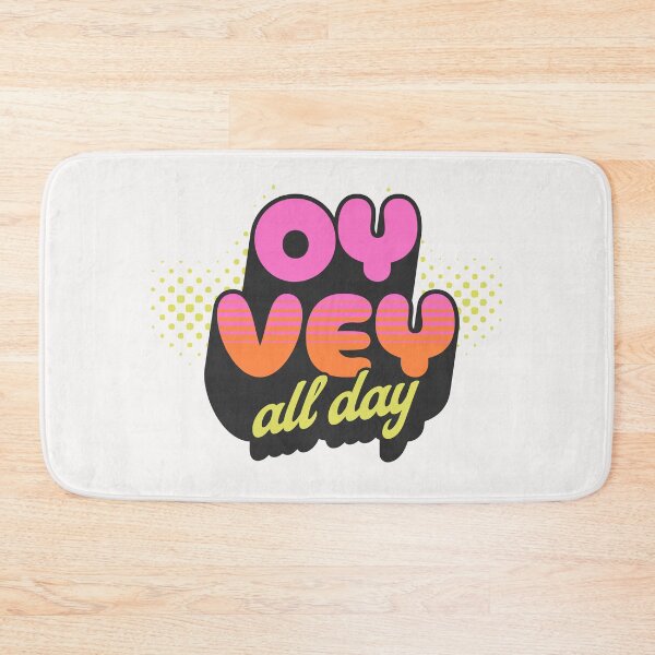 Item preview, Jewish Humor Apparel Oy Vey All Day, Funny Oy Vey Tee, Hebrew Laugh Shirt, Unisex Graphic Top, Jewish Gift Shirt designed and sold by Orens POD.