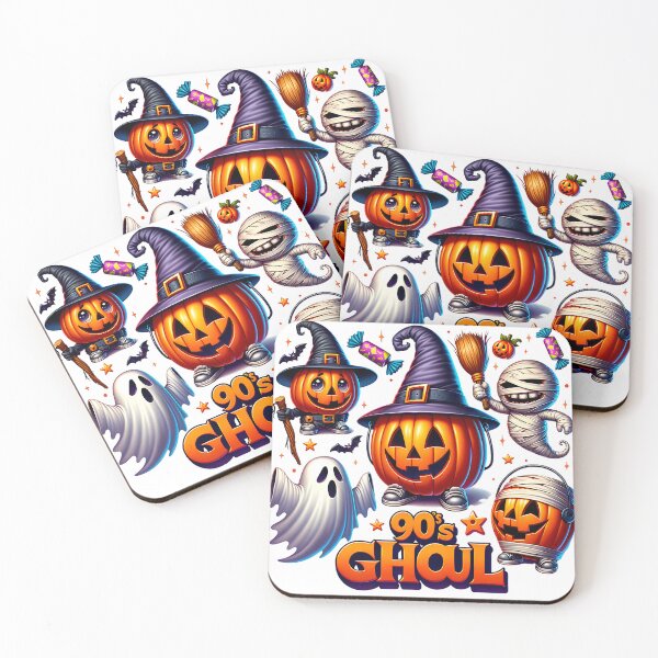 Item preview, 90s Ghoul Squad – Retro Halloween Cartoon Vibes designed and sold by DewCreates.