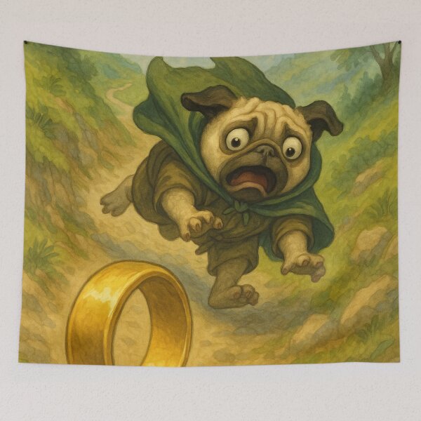 Item preview, One Ring to Rule the Dogs designed and sold by LadyWoo.