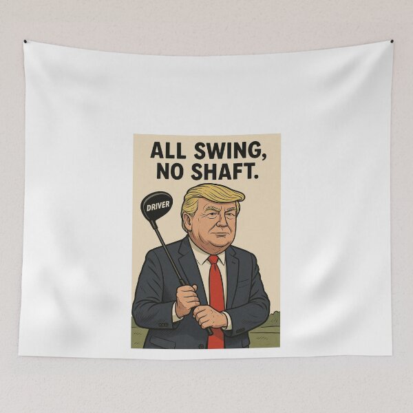 Item preview, As for Golf... All Swing, No Shaft designed and sold by iMIGHTwearTHAT.