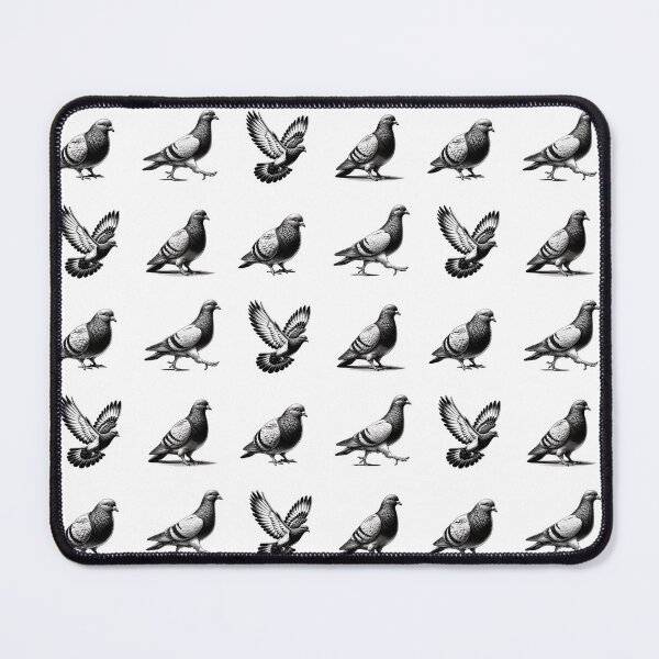 Item preview, Black And White Pigeons designed and sold by TheAnimalZ00.
