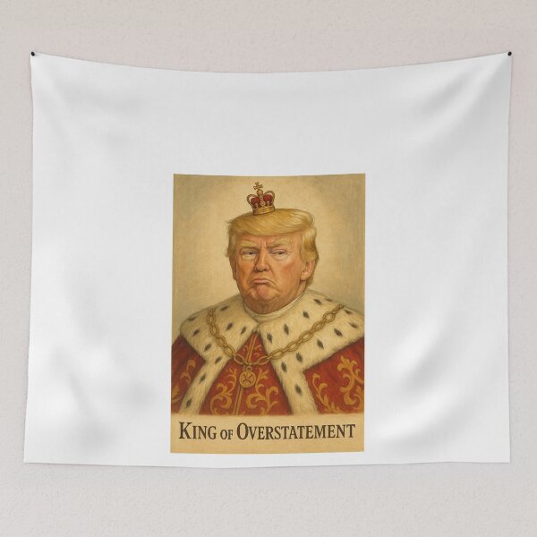 Item preview, King of Overstatement designed and sold by iMIGHTwearTHAT.