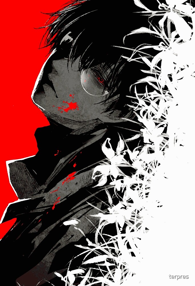 tokyo ghoul manga black reaper kaneki smile