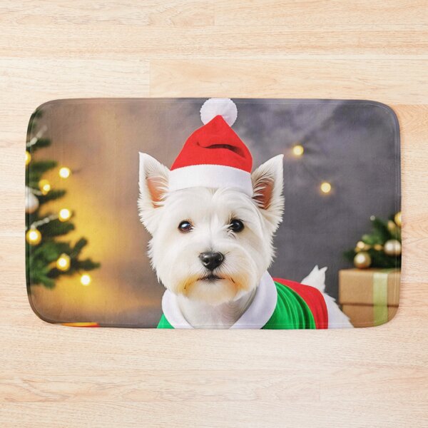 Item preview, West Highland White Terrier Dog Christmas designed and sold by TheAnimalZ00.