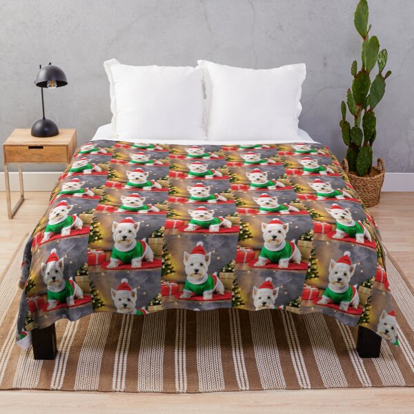 Item preview, West Highland White Terrier Dog Christmas designed and sold by TheAnimalZ00.