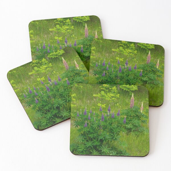 Item preview, Lupines in full bloom summer scene designed and sold by Roxane Bay.