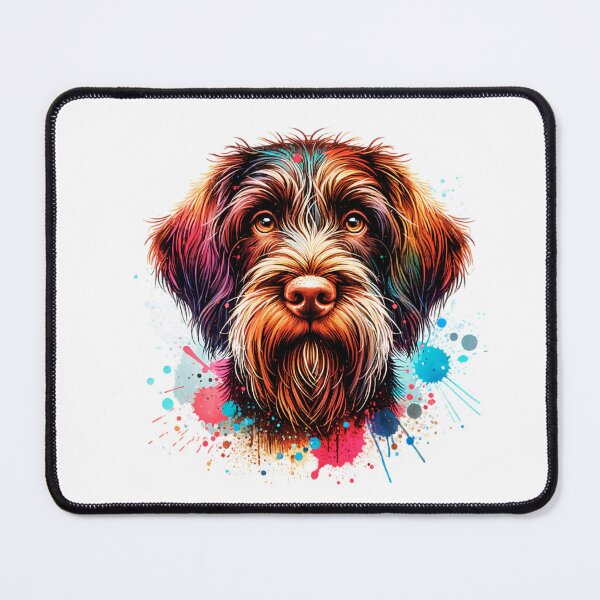 Item preview, Watercolor Wirehaired Pointing Griffon designed and sold by TheAnimalZ00.