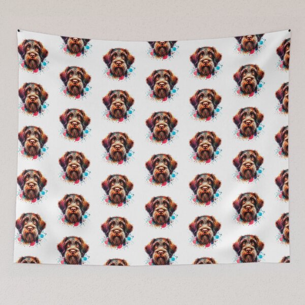 Item preview, Watercolor Wirehaired Pointing Griffon designed and sold by TheAnimalZ00.
