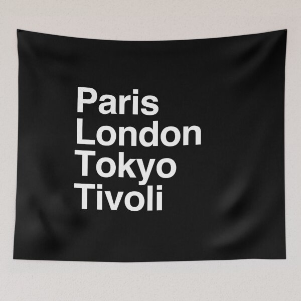 Item preview, Paris London Tokyo Tivoli designed and sold by Custom365.