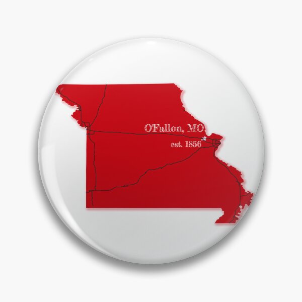 Item preview, O'Fallon, MO [Red] designed and sold by PhilbonianDezin.