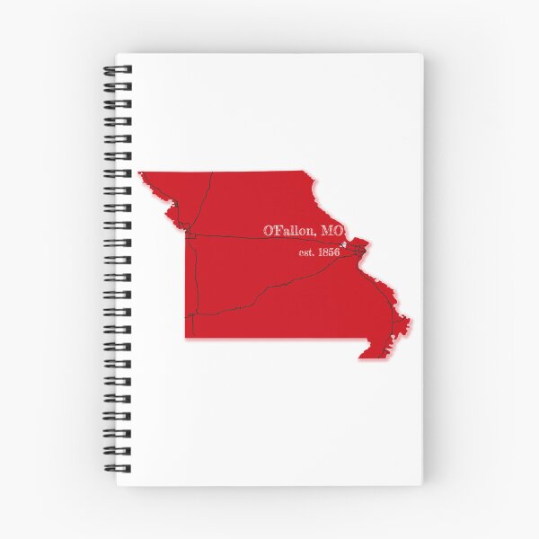 Item preview, O'Fallon, MO [Red] designed and sold by PhilbonianDezin.