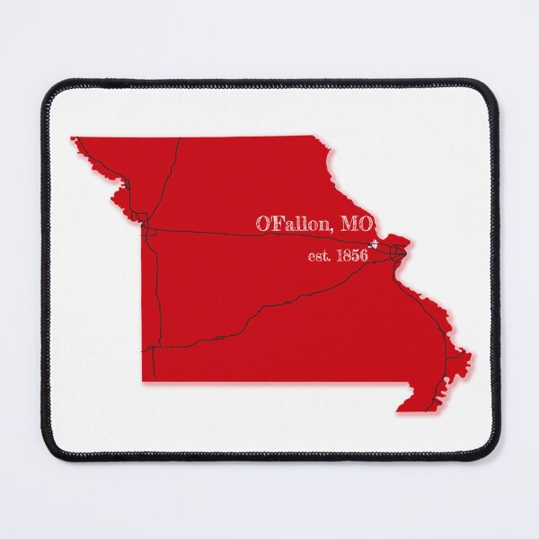 Item preview, O'Fallon, MO [Red] designed and sold by PhilbonianDezin.
