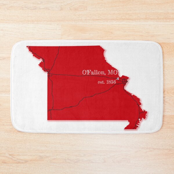 Item preview, O'Fallon, MO [Red] designed and sold by PhilbonianDezin.
