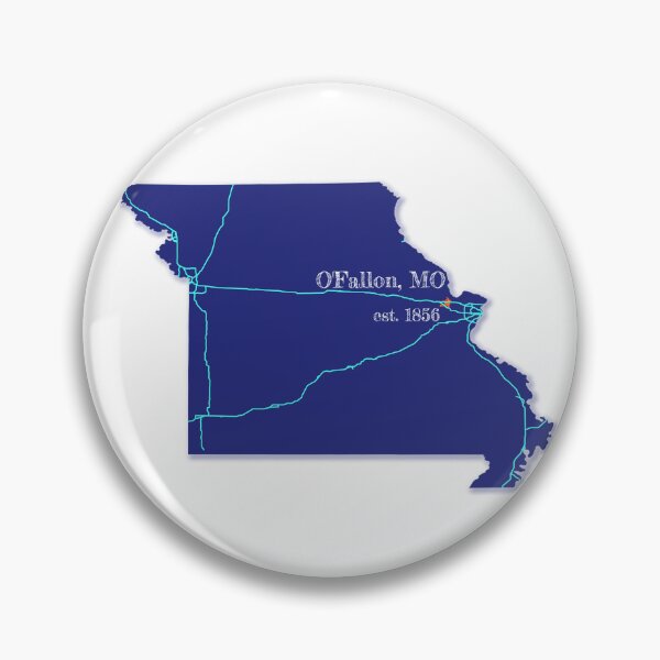 Item preview, O'Fallon, MO [Blue] designed and sold by PhilbonianDezin.