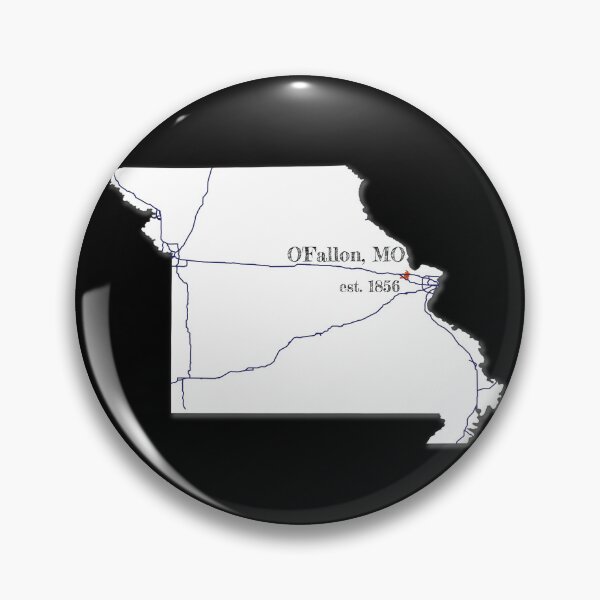 Item preview, O'Fallon, MO [White] designed and sold by PhilbonianDezin.