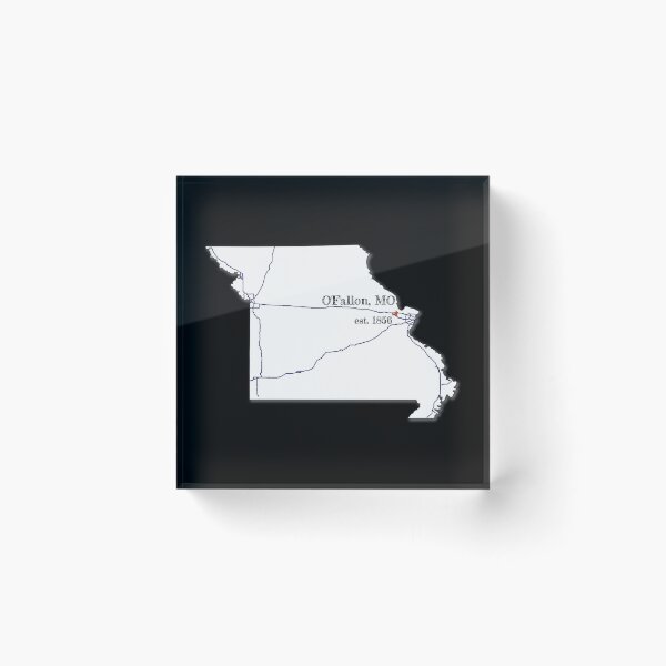 Item preview, O'Fallon, MO [White] designed and sold by PhilbonianDezin.