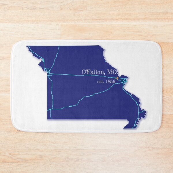Item preview, O'Fallon, MO [Blue] designed and sold by PhilbonianDezin.