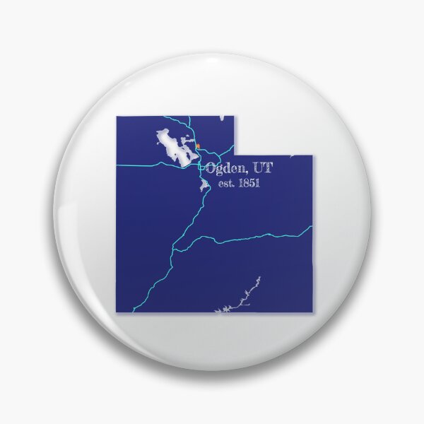 Item preview, Ogden, UT [Blue] designed and sold by PhilbonianDezin.
