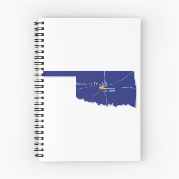 Item preview, Oklahoma City, OK [Blue] designed and sold by PhilbonianDezin.