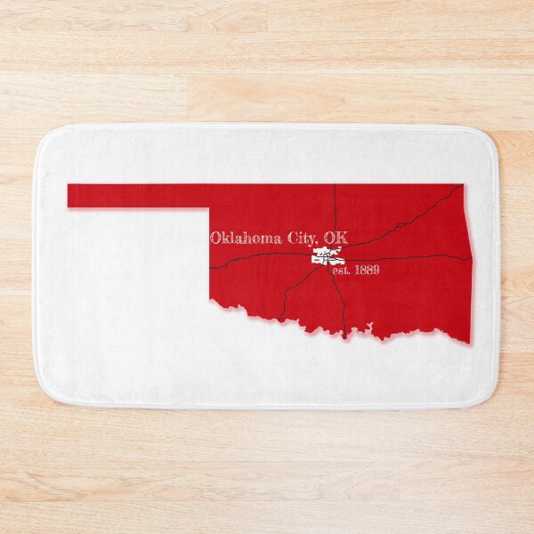 Item preview, Oklahoma City, OK [Red] designed and sold by PhilbonianDezin.