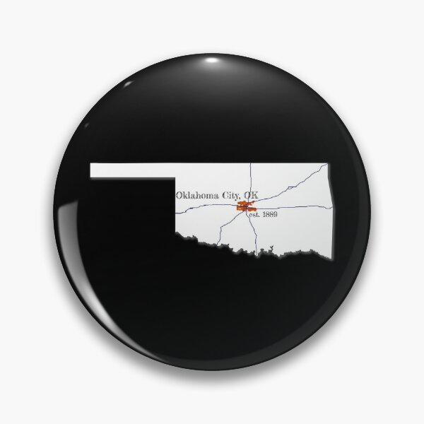 Item preview, Oklahoma City, OK [White] designed and sold by PhilbonianDezin.