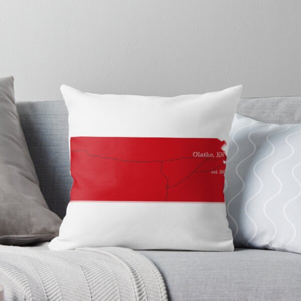 Item preview, Olathe, KS [Red] designed and sold by PhilbonianDezin.
