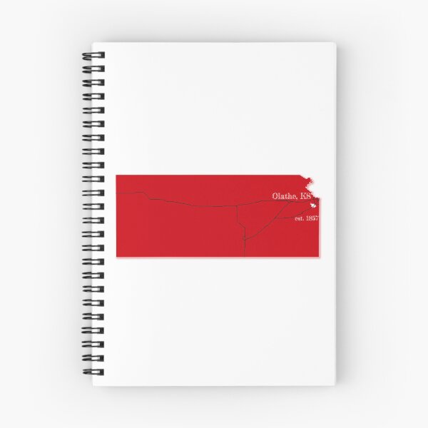 Item preview, Olathe, KS [Red] designed and sold by PhilbonianDezin.