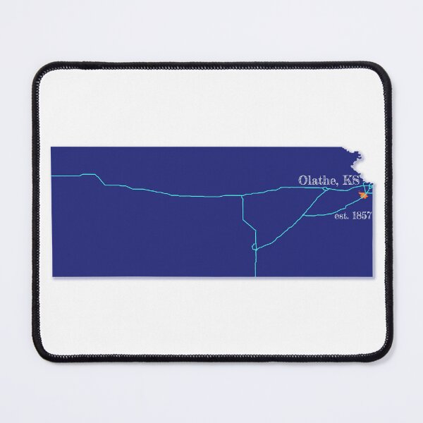 Item preview, Olathe, KS [Blue] designed and sold by PhilbonianDezin.