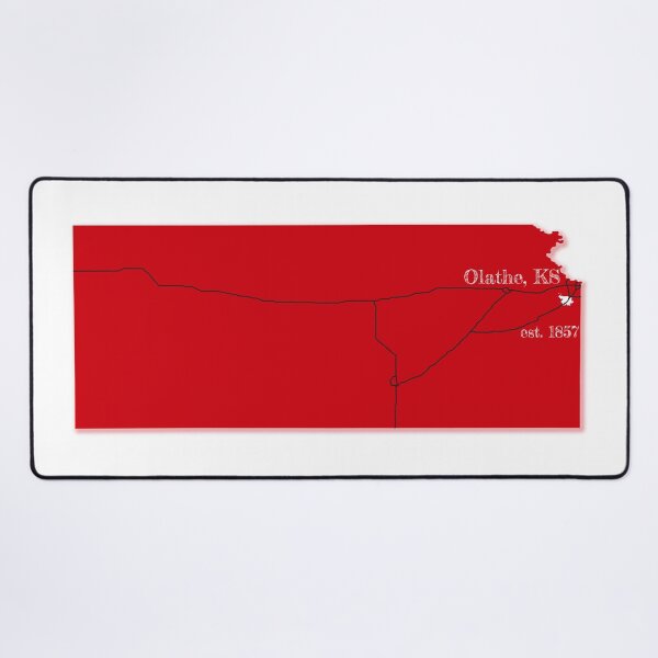 Item preview, Olathe, KS [Red] designed and sold by PhilbonianDezin.