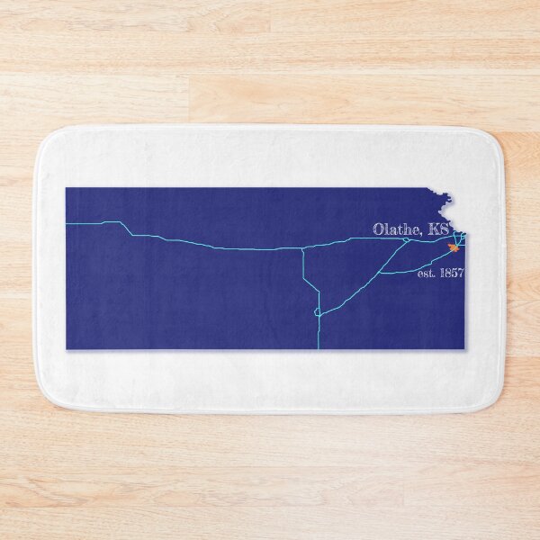 Item preview, Olathe, KS [Blue] designed and sold by PhilbonianDezin.