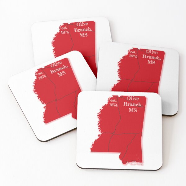 Item preview, Olive Branch, MS [Red] designed and sold by PhilbonianDezin.