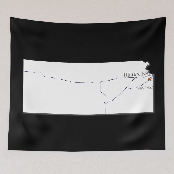 Item preview, Olathe, KS [White] designed and sold by PhilbonianDezin.