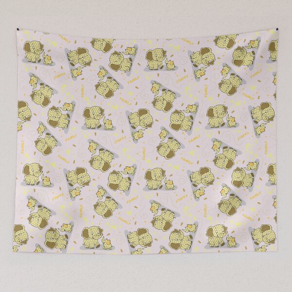 Item preview, ADS_5212a_PT_Elephant_Family designed and sold by Artfully Designed Studio.