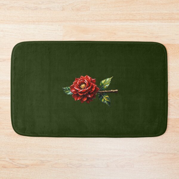 Item preview, Crimson Rose Bloom – Botanical Clipart designed and sold by ARTYNest.store.