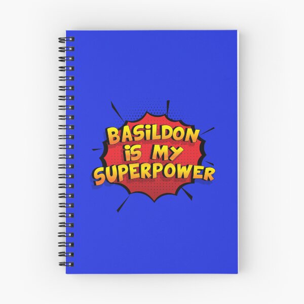 Item preview, BASILDON is My Superpower designed and sold by Custom365.