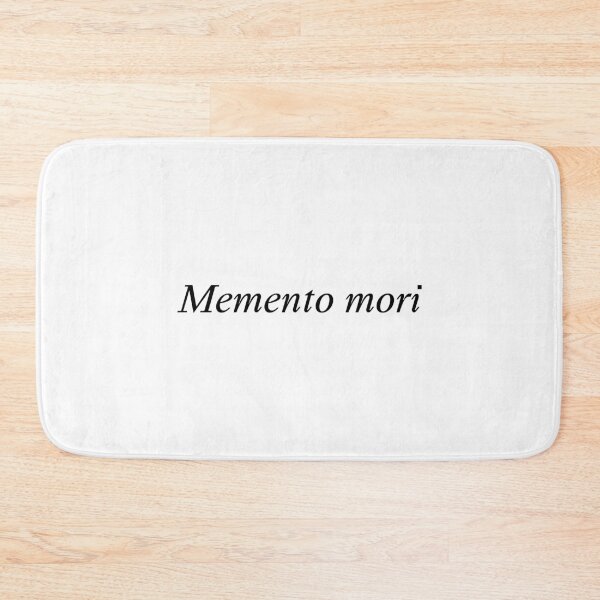 Item preview, Memento mori - Remember you must die | Latin phrase designed and sold by wonderxwander.