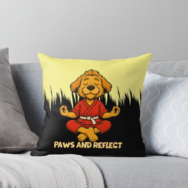 Item preview, Mens | Women | Paws and Reflect |  Graphic Crewneck Barefoot Pup  designed and sold by skkyfaithArtz.