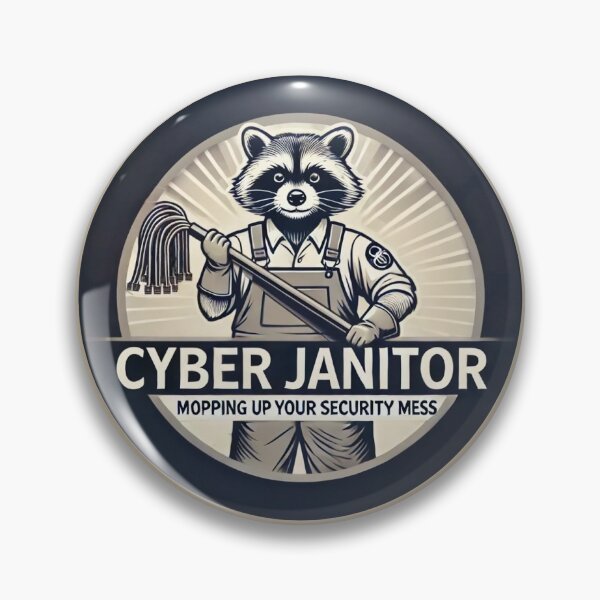 Item preview, Cyber Janitor designed and sold by OkayestHacker.
