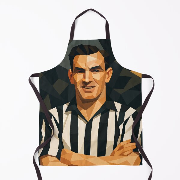 Item preview, Jackie Milburn Football Legend Newcastle Vector Art designed and sold by kakarikihill.