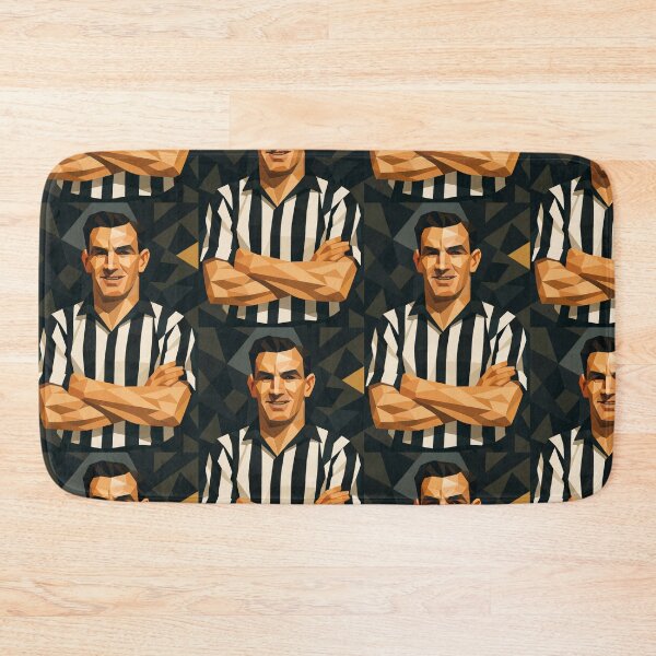 Item preview, Jackie Milburn Football Legend Newcastle Vector Art designed and sold by kakarikihill.