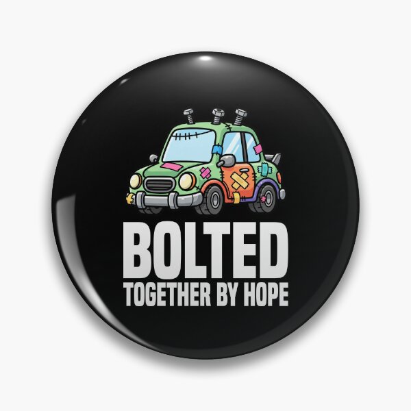 Item preview, BOLTED TOGETHER BY HOPE - MECHANIC designed and sold by KEF Custom.