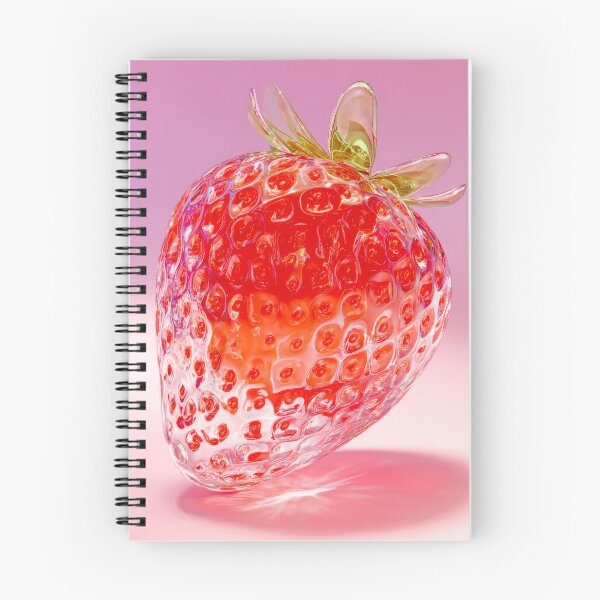 Item preview, Glass Strawberry Fruit Aesthetic designed and sold by scicilysimonee.