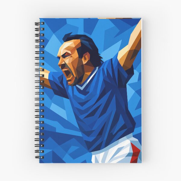 Item preview, Mark Hateley Rangers Football Legend Fan Art designed and sold by kakarikihill.