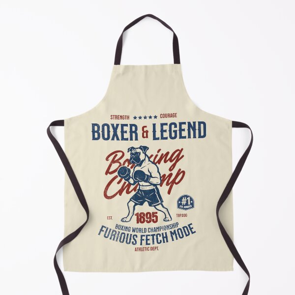 Item preview, Boxer & Legend – Vintage Boxing Dog Champ Design designed and sold by Bossy Dogs Co..