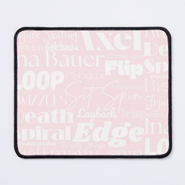 Item preview, Figure Skating Words- Subway Style Print- Ballet Pink designed and sold by PD-Skating.