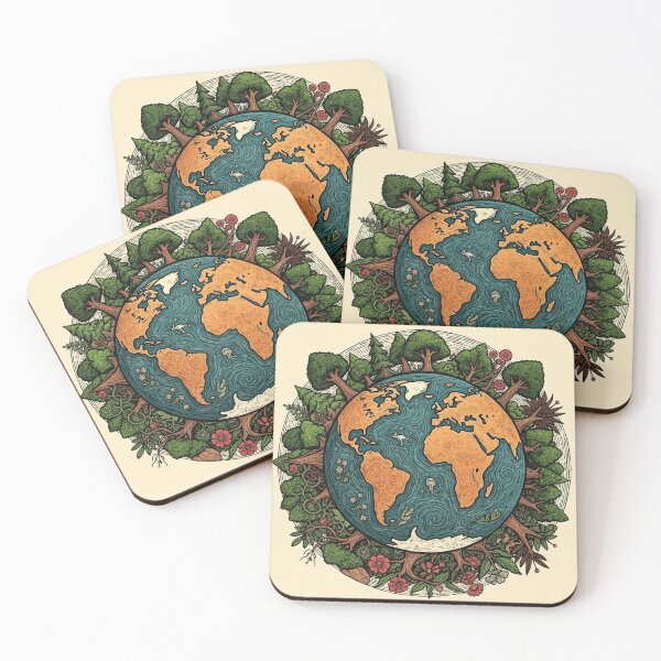 Item preview, Woodcut - World designed and sold by Kenneth Mennell.