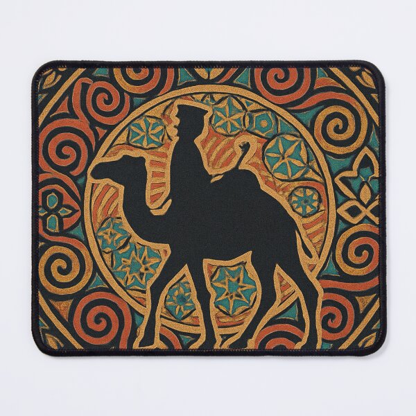 Item preview, Camel Caravan Mandala Pattern designed and sold by -DEEWOLF-.