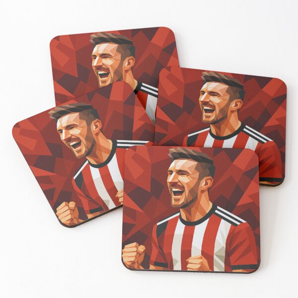 Item preview, Chris Basham SUFC Sheffield Football Legend Fan Art designed and sold by kakarikihill.