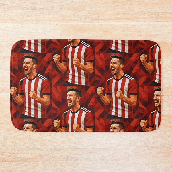 Item preview, Chris Basham SUFC Sheffield Football Legend Fan Art designed and sold by kakarikihill.